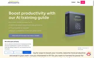 Professionalaiprompts.com Screenshot 2024-05-29 09:05:08