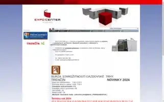Expocenter.sk Screenshot 2024-07-10 08:35:51