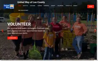 Unitedwayofleecounty.org Screenshot 2024-07-09 05:31:48