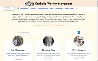 Catholicworker.org Screenshot 2024-06-14 21:08:24