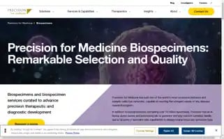 Precisionbiospecimens.com Screenshot 2024-07-06 18:34:43