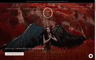 Theorderofdarkarts.com Screenshot 2024-05-05 05:44:18