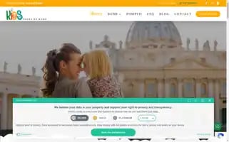 Kidstoursofrome.com Screenshot 2024-04-25 08:44:02