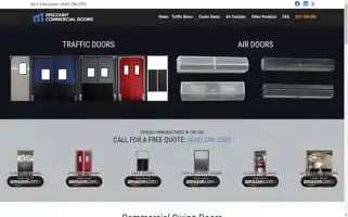 Discountcommercialdoors.com Screenshot 2024-05-09 10:24:17