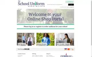 Theschooluniformspecialists.com Screenshot 2024-05-14 10:50:35