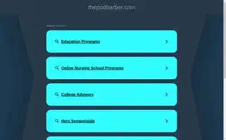 Thepodbarber.com Screenshot 2024-06-30 07:17:44