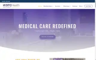 Dpchealth.com Screenshot 2024-05-15 20:24:45