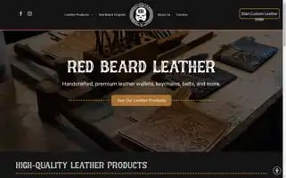Redbeardleather.com Screenshot 2024-07-04 20:36:59