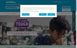 Childline.org.uk Screenshot 2024-07-05 14:27:58