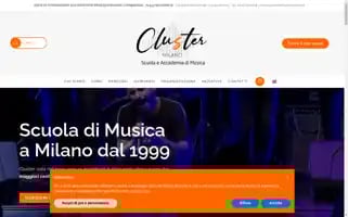 Scuoladimusicacluster.it Screenshot 2024-06-30 02:27:48