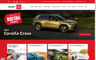 Precisiontoyota.ca Screenshot 2024-05-13 11:46:55