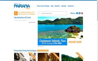 Paranatours.com Screenshot 2024-04-15 16:53:55