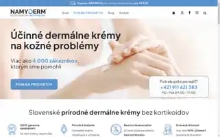 Namyderm.sk Screenshot 2024-06-26 01:41:56