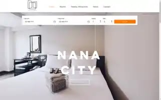 Nanacityhotel.com Screenshot 2024-04-25 13:46:43