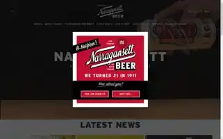 Narragansettbeer.com Screenshot 2024-05-13 02:18:45
