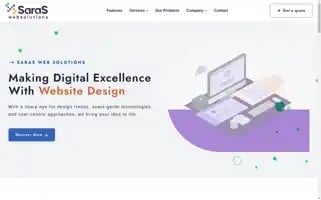 Saraswebsolutions.com Screenshot 2024-06-28 12:22:18