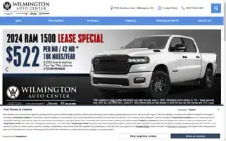 Wilmingtonautocentercdjr.com Screenshot 2024-05-15 03:31:05