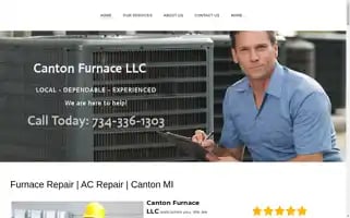 Cantonfurnaceandac.com Screenshot 2024-06-13 13:59:52