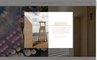 Capdantibes-beachhotel.com Screenshot 2024-04-15 04:37:15