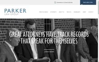 Parkerlawgroupsc.com Screenshot 2024-07-02 10:40:08
