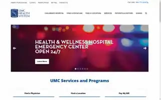 Umchealthsystem.com Screenshot 2024-05-14 17:58:38