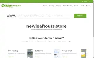 Newleaftours.store Screenshot 2024-04-17 11:45:25