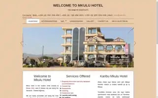 Mkuluhotel.com Screenshot 2024-04-25 21:02:24