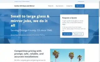 Harborallglass.com Screenshot 2024-05-16 00:58:25