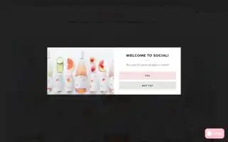 Socialsparklingwine.com Screenshot 2024-05-04 22:53:14