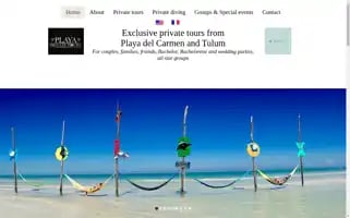 Playaprivatetours.com Screenshot 2024-04-25 12:57:18
