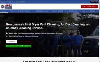 Dryerventcleaningnewjersey.com Screenshot 2024-07-06 09:13:10