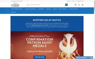 Catholicsaintmedals.com Screenshot 2024-06-11 08:48:45
