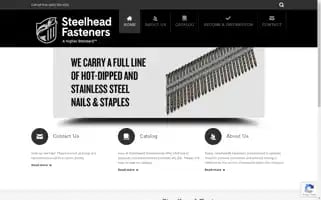 Steelheadfasteners.com Screenshot 2024-06-13 15:27:06
