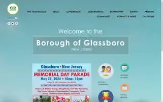 Glassboro.org Screenshot 2024-05-09 21:38:35