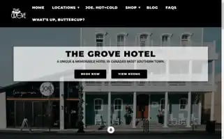 Mygrovehotel.com Screenshot 2024-04-17 03:17:06