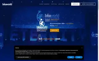 Beaworldfestival.com Screenshot 2024-06-13 10:25:40