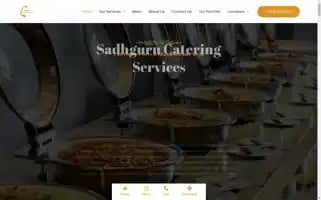 Sadhgurucatering.com Screenshot 2024-05-26 18:49:45