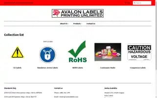 Avalonlabels.com Screenshot 2024-05-05 10:55:28