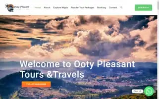 Ootypleasanttoursandtravels.com Screenshot 2024-04-18 06:56:54