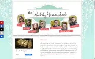 Theunlikelyhomeschool.com Screenshot 2024-05-14 11:31:53