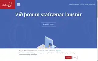Stefna.is Screenshot 2024-07-04 08:07:24
