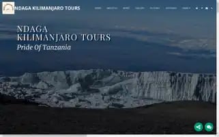 Ndagakilimanjarotours.com Screenshot 2024-04-16 09:12:11