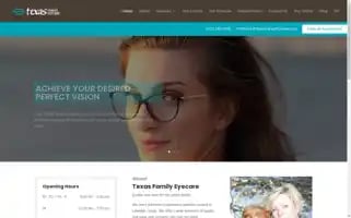 Texasfamilyeyecare.com Screenshot 2024-07-06 20:33:44