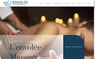 Lenvolee-massage.fr Screenshot 2024-05-21 09:00:54