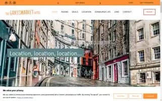 Grassmarkethotel.co.uk Screenshot 2024-04-16 12:24:15