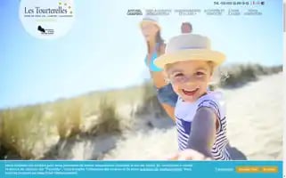 Camping-lestourterelles.com Screenshot 2024-04-14 08:59:45
