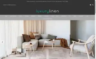 Luxurylinen.co.nz Screenshot 2024-05-16 06:21:19