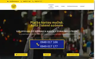 Kalmitaxi.sk Screenshot 2024-07-10 07:41:07