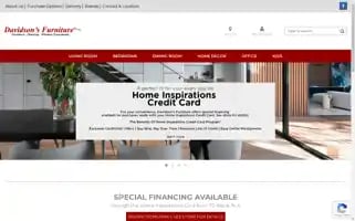 Davidsonsfurniture.net Screenshot 2024-05-15 19:28:40