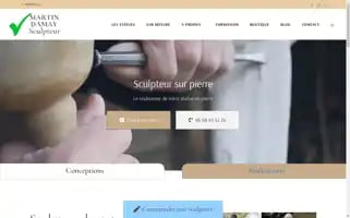 Martindamaysculpteur.site Screenshot 2024-05-19 19:21:33